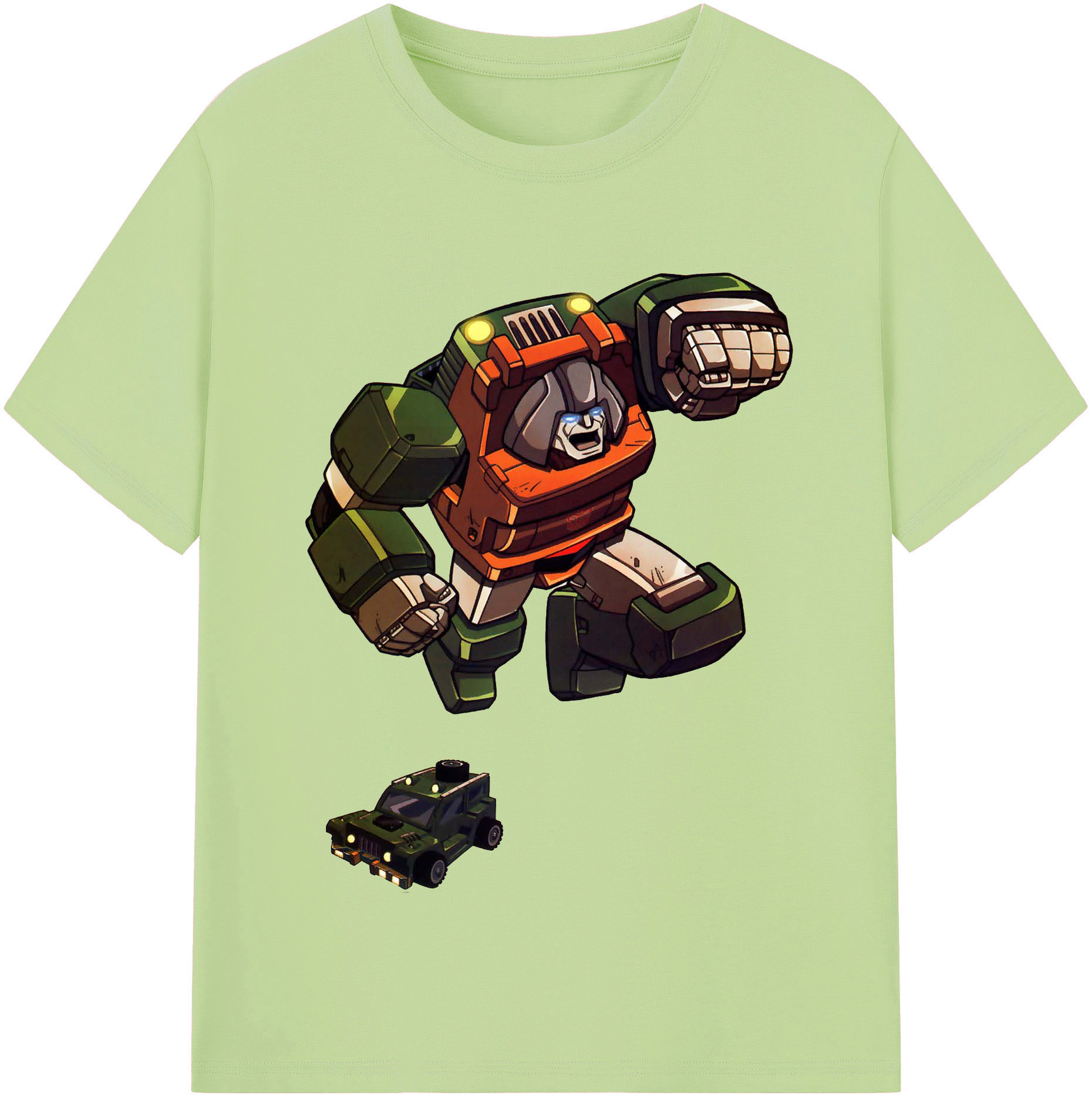 （画像用）  綿100％半袖Tシャツ（フロントプリント）